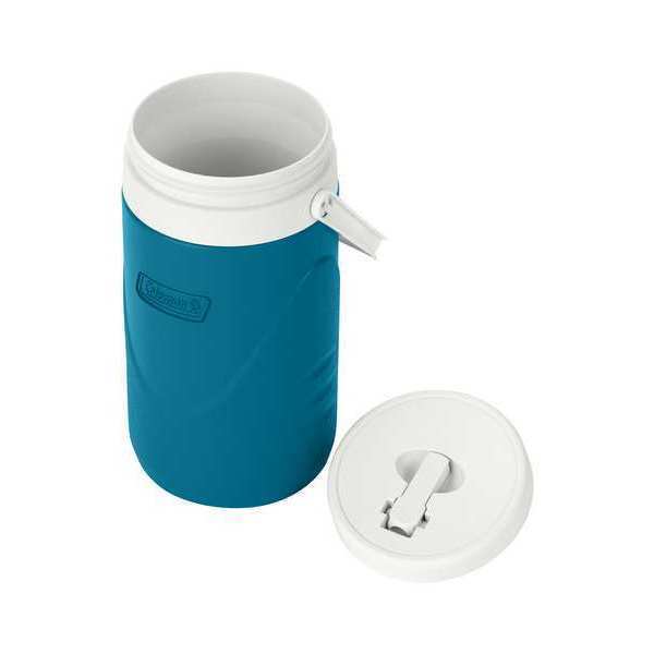Coleman 2158645 Beverage Jug,Plastic,Blue/White,1 Gal