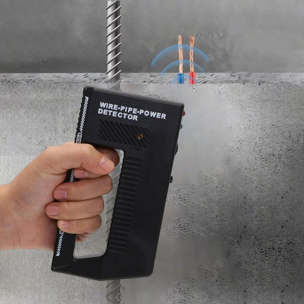 Handheld Wpp123 Electronic Detector Device Wall Wire Pipe Metal Scanner Tool