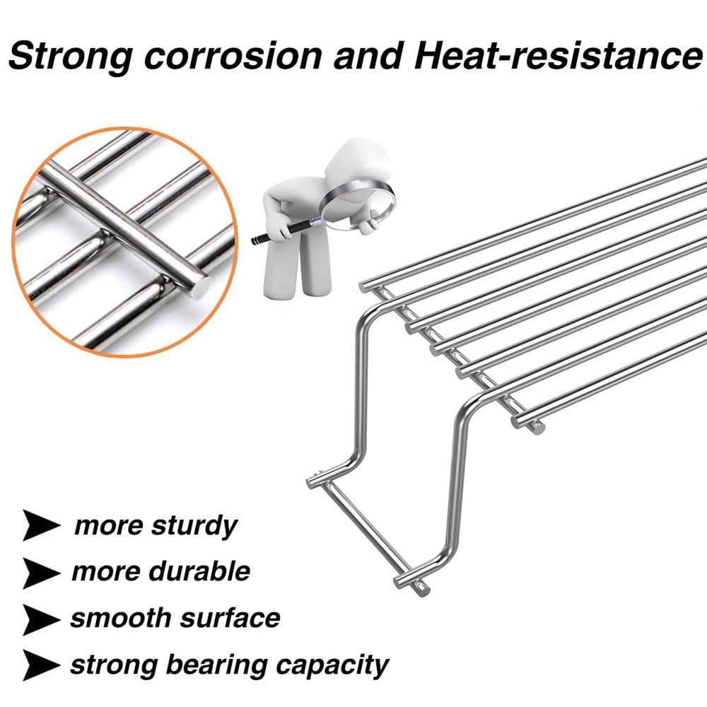 7641 Grill Warming Rack for Weber Spirit E310, S310,E320, E330, S310, S320, S...