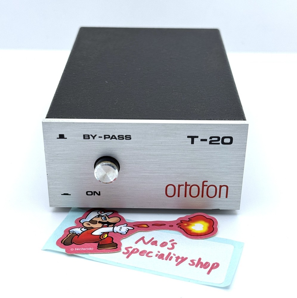 Ortofon T-20 MC Step-Up Transformer Moving Coil Phono SUT Tested Working