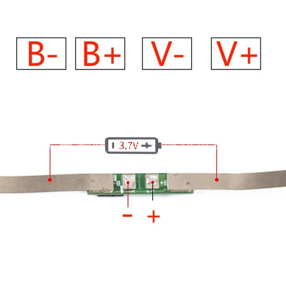 Lithium Battery Detection Circuit For 3.7V Lithium Battery PCB Protection Board