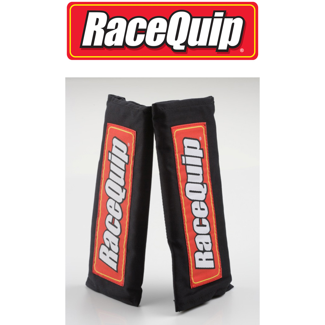 RaceQuip 767001 Racing Harness Pads Fits 2" & 3" Shoulder Belts Black