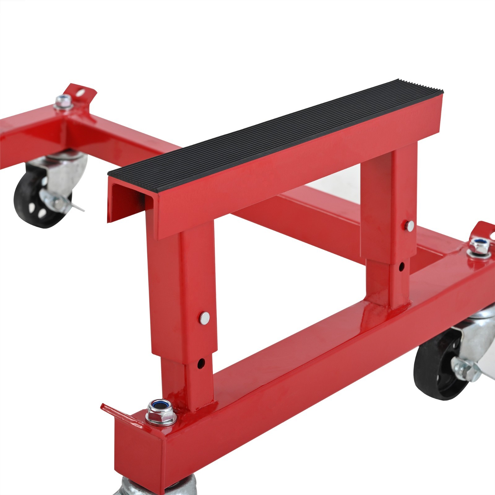 ATV Motorcycle Engine Cradle Dolly, Motorcycle Dolly, Engine Stand ,Red