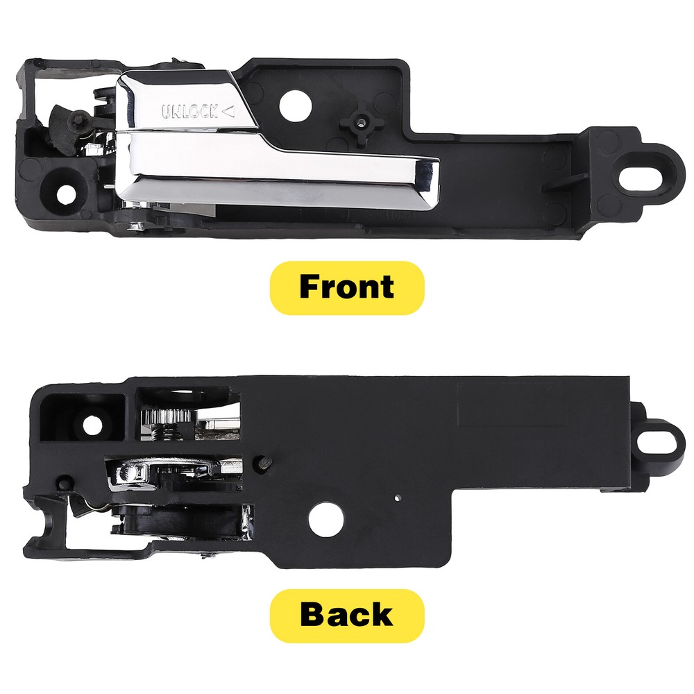 For Ford Fusion 2006-2012 Front Inner Inside Door Handle Chrome Left Driver Side