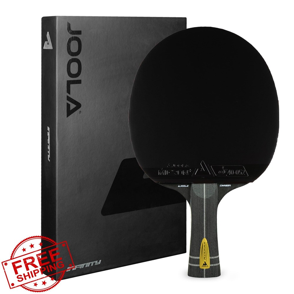JOOLA Infinity Carbon Ping Pong Paddle ITTF Approved Grip Control Speed