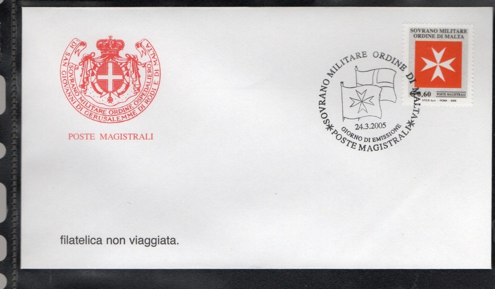 FDC SMOM 2005 Octagonal Cross