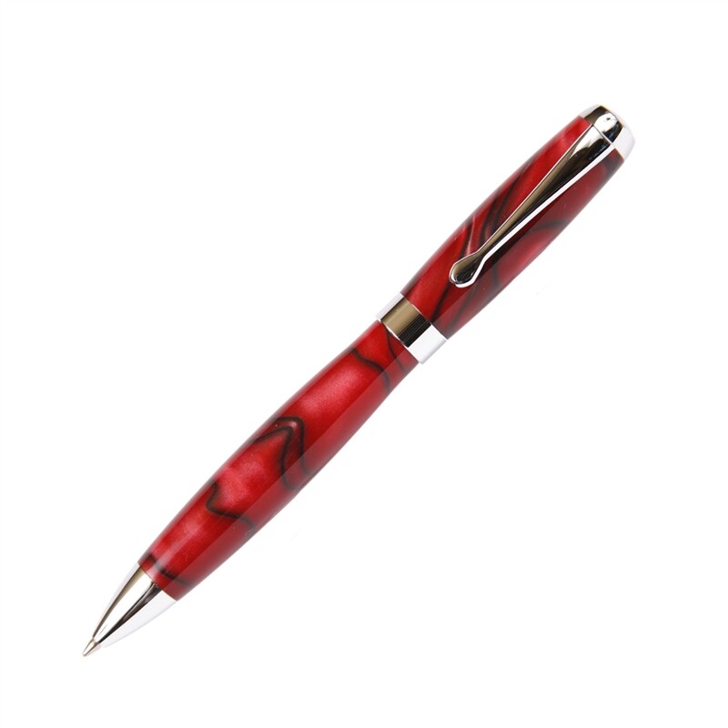 E421 - Red & Black Ball Point