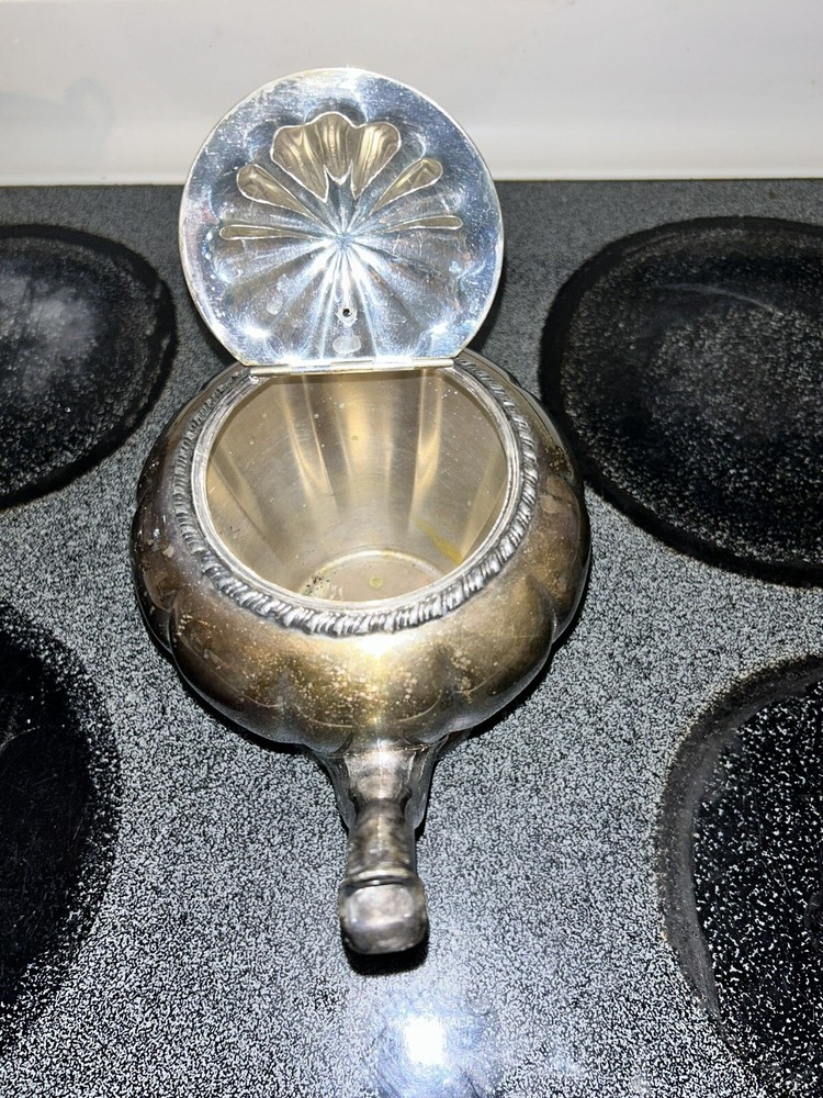 3 PC Tea Set.Boronet Plate E.P Copper. Silver plate On Copper