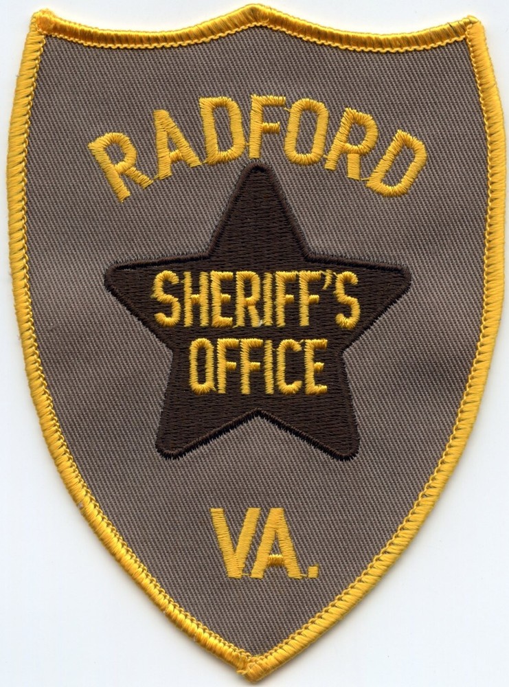 RADFORD VIRGINIA SHERIFF POLICE PATCH