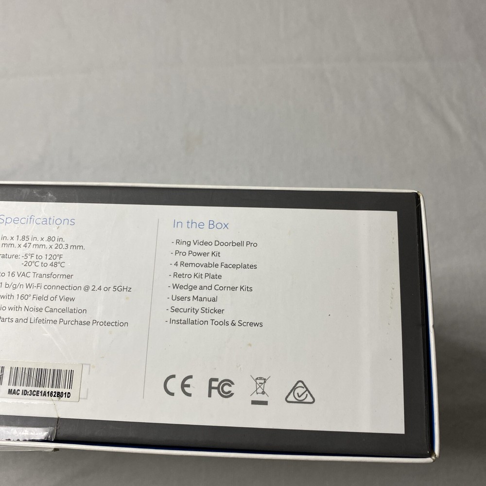 Ring Video Doorbell Pro Hardwired