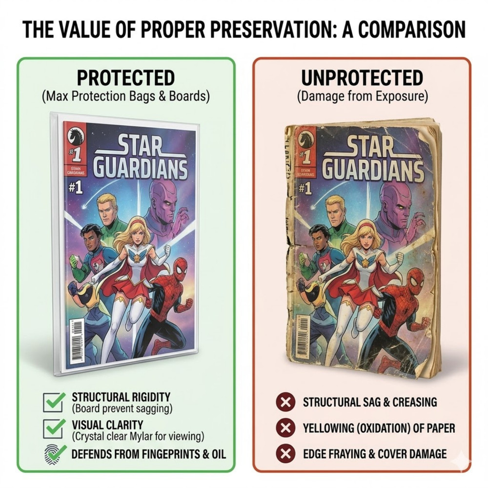 Max Protection Current comic bags and boards