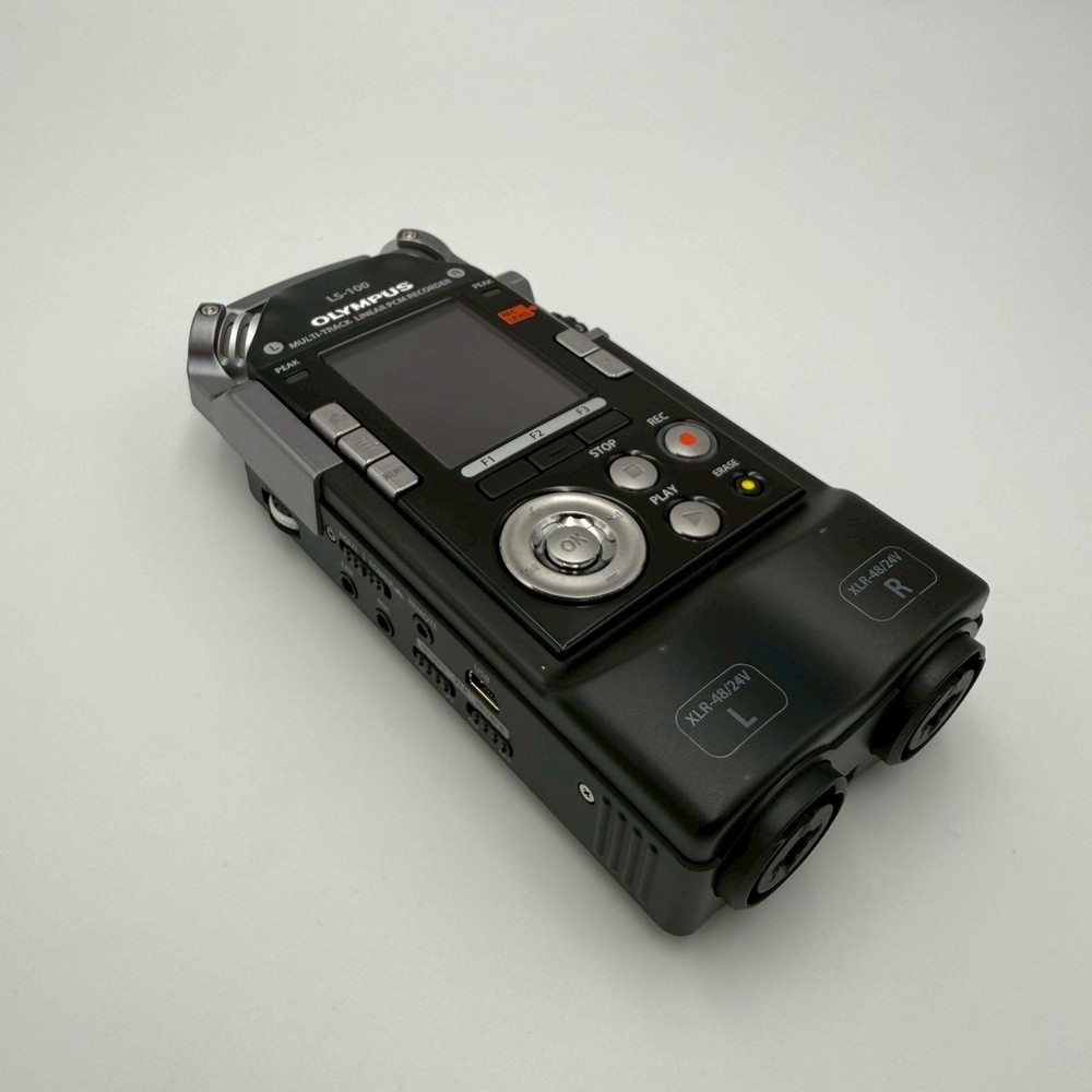 Olympus LS-100 Multi-Track Linear PCM Recorder 140dB SPL Handheld Audio Recorder
