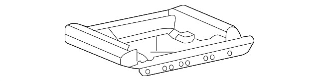 Genuine GM Cushion Frame 88896629