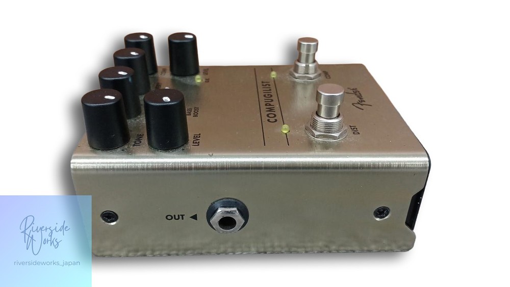 Fender Compugilist Compressor Effects Pedal for Guitar