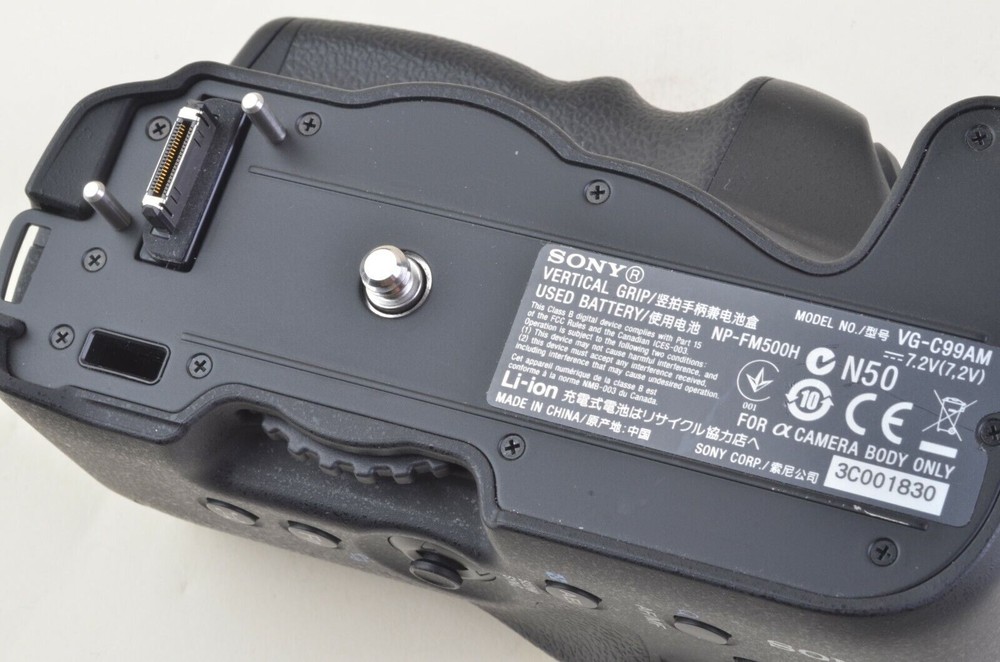 Sony VG-C99AM Vertical Grip, Very Clean, Tested
