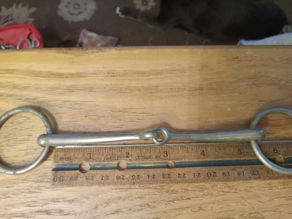 Bridoon Bit bradoon snaffle bit nickel 5 in