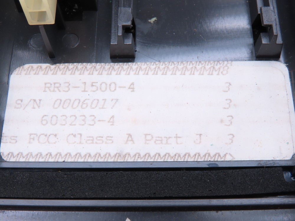 Rustrak RR3-1500-4 Ranger III Electronic Power Data Logger Recorder Module