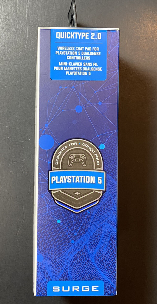 Surge Wireless Chat Pad for PS5 [ Quicktype 2.0 ] NEW