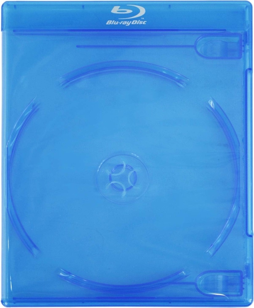 Blue Replacement Cases for Blu-Ray Discs - Pack of 10t**