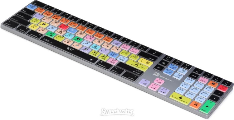 LogicKeyboard TITAN Wireless Backlit Keyboard for Apple Logic Pro X - Mac