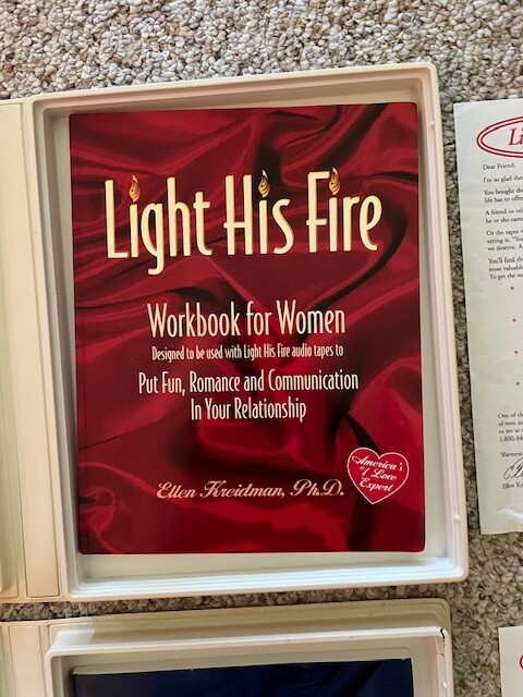 Light His Fire Light Her Fire 24 Cassette Program For Couples With New Workbooks
