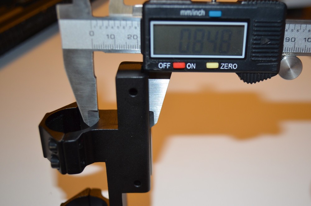 Dovetail 11mm Base Scope Mount for 1" Scope tubes. 25mm Ring