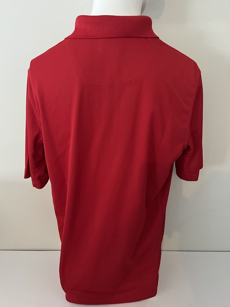 Red Clevland classic golf polo