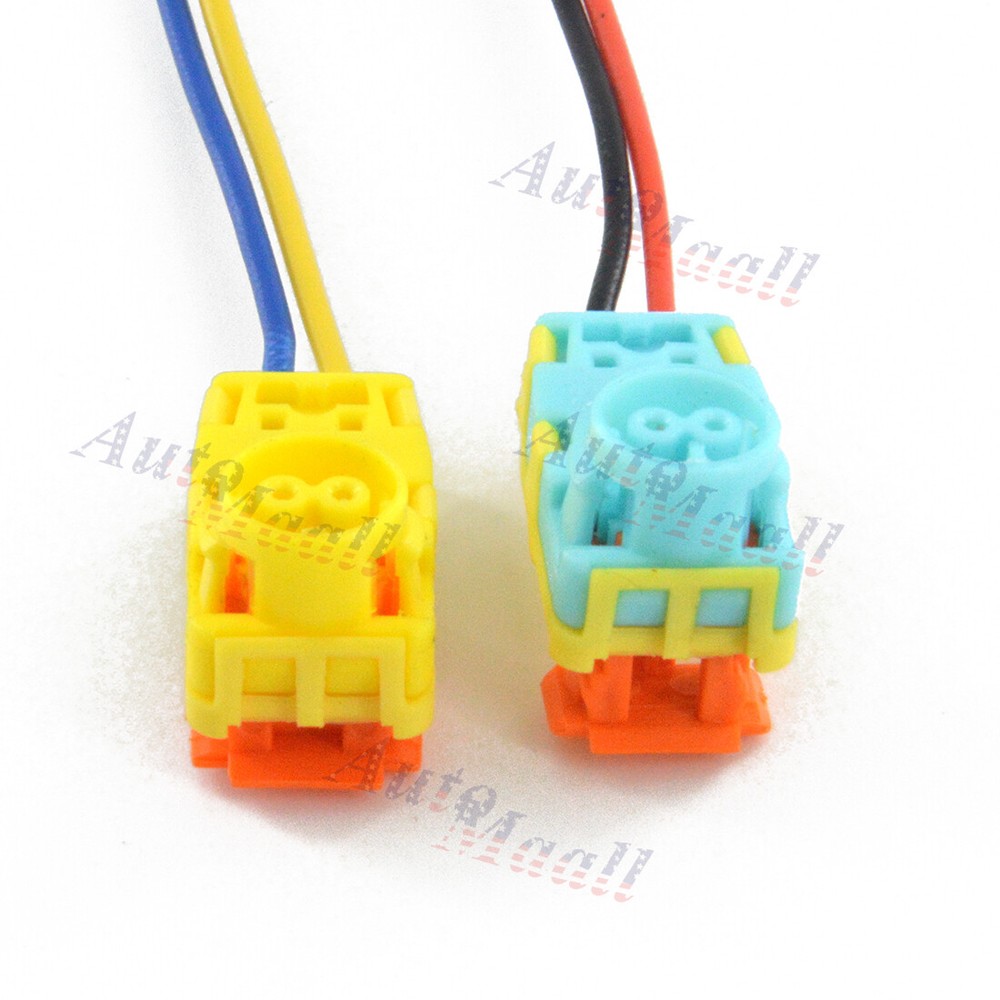 2pc Driver AB Clock spring Plug Connector for 2014 2015 Ford Transit Connect