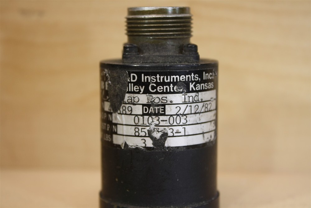 B&D Instruments 0103-003 Flap Pos Indicator 850623-1 (1.5")