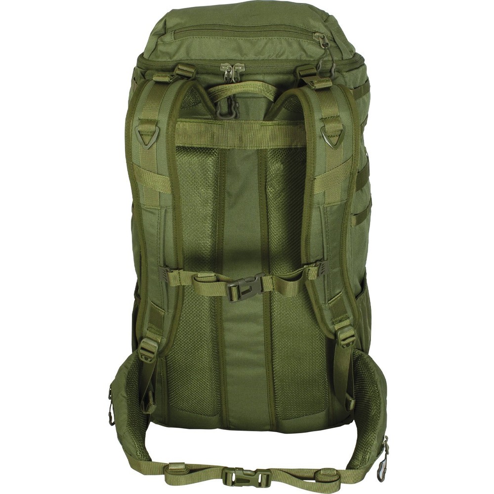FHIOR Tactical Backpack 40L OD Green w/Large Main Compartment Adjustable Straps
