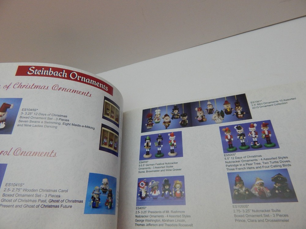 Vintage 2013 Steinbach Nutcracker Collection Created for Kurt Adler Booklet (252