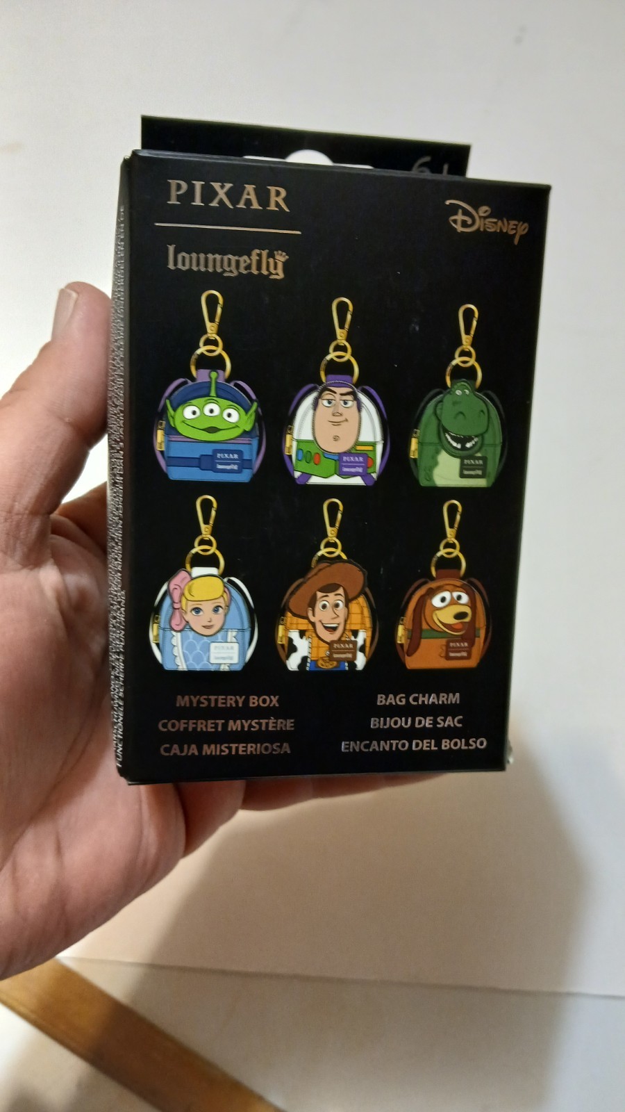 Loungefly Disney Pixar Toy Story Alien Mini Backpack Mystery Bag Charm Confirmed