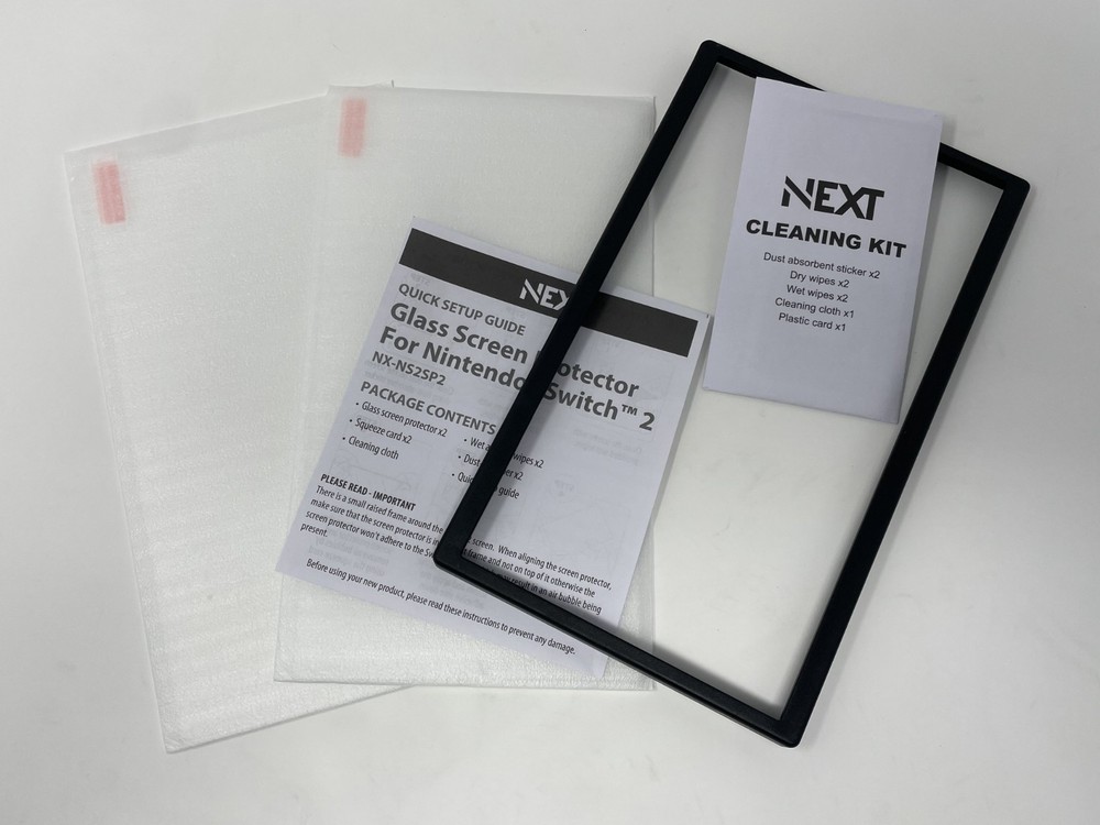 NEXT - Elite Glass Screen Protector 2-Pack for Nintendo Switch 2 - Clear
