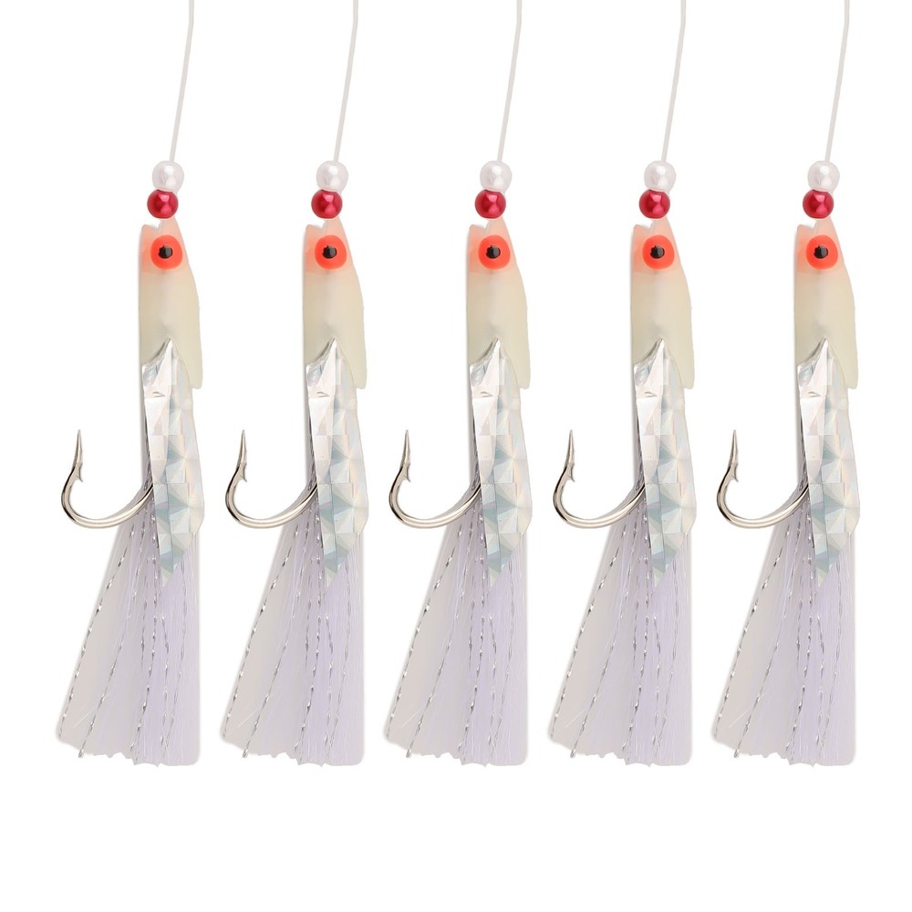 Outdoor Bait Jigs 0.5mm/80mm Supporting String 0.6mm/150cm Main String