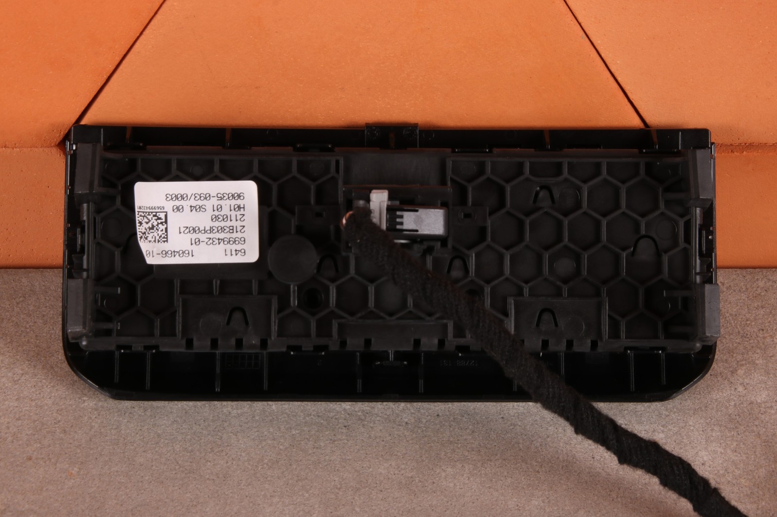 BMW G30 G31 M5 F90 REAR A/C CLIMATE CONTROL UNIT PANEL SWITCH CERAMIC 6999432