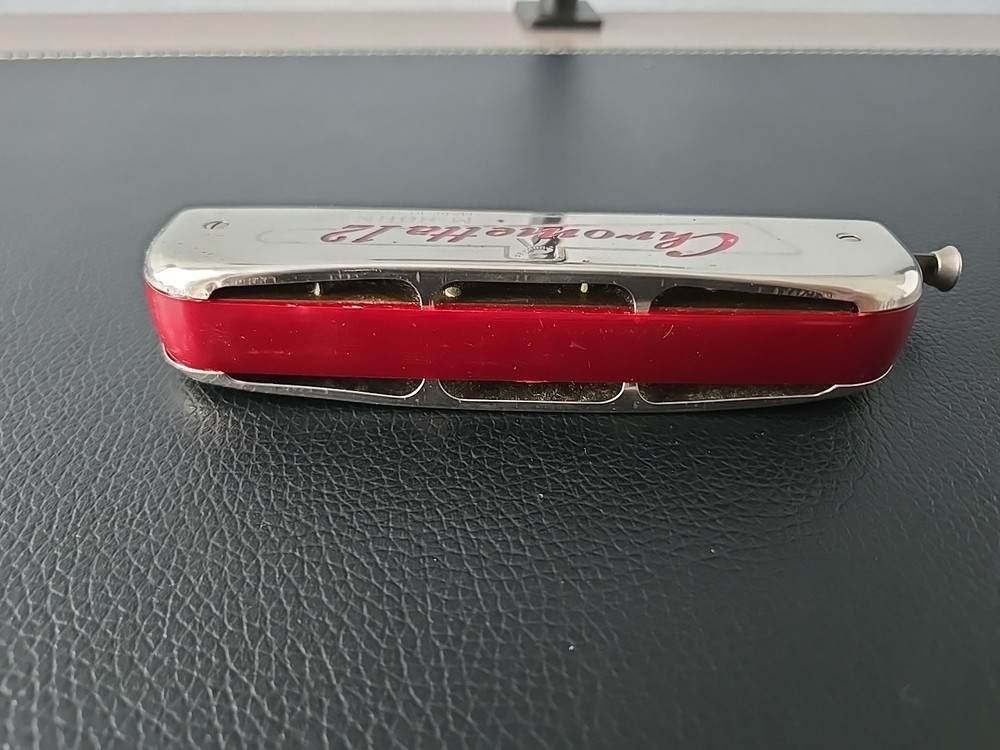Vintage M HOHNER “Chrometta 12” Slide Harmonica