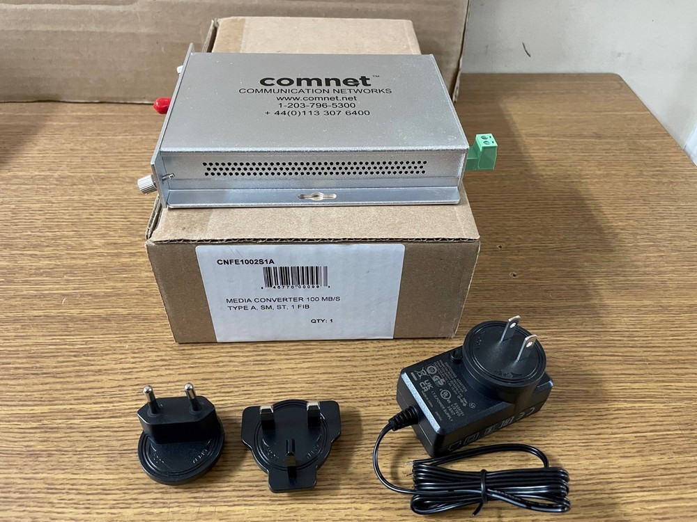 CNFE4SMSPOE COMNET 4-PORT ETHERNET SELF-MANAGED SWITCH (PoE+)