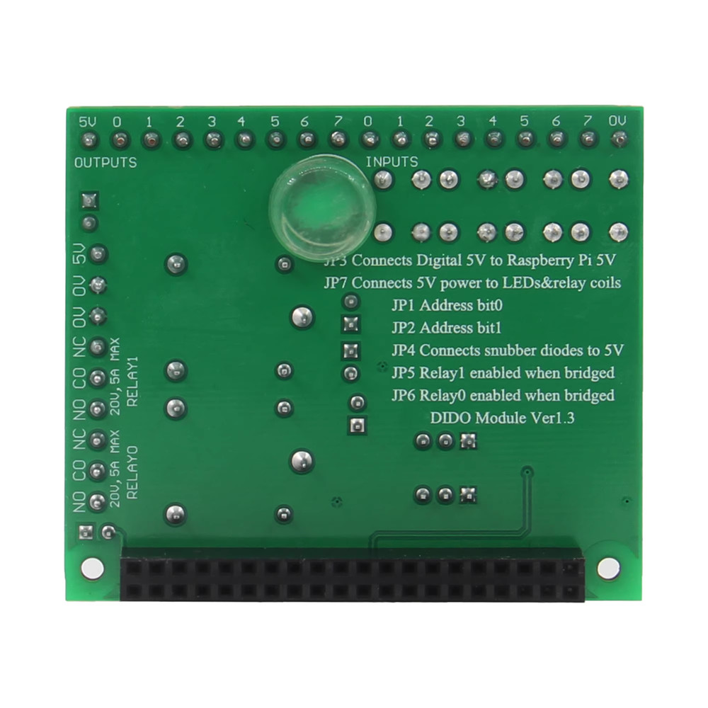 Digital Input Output DIDO HAT PiFace2 Expansion Module For Raspberry Pi 5/4/3B+