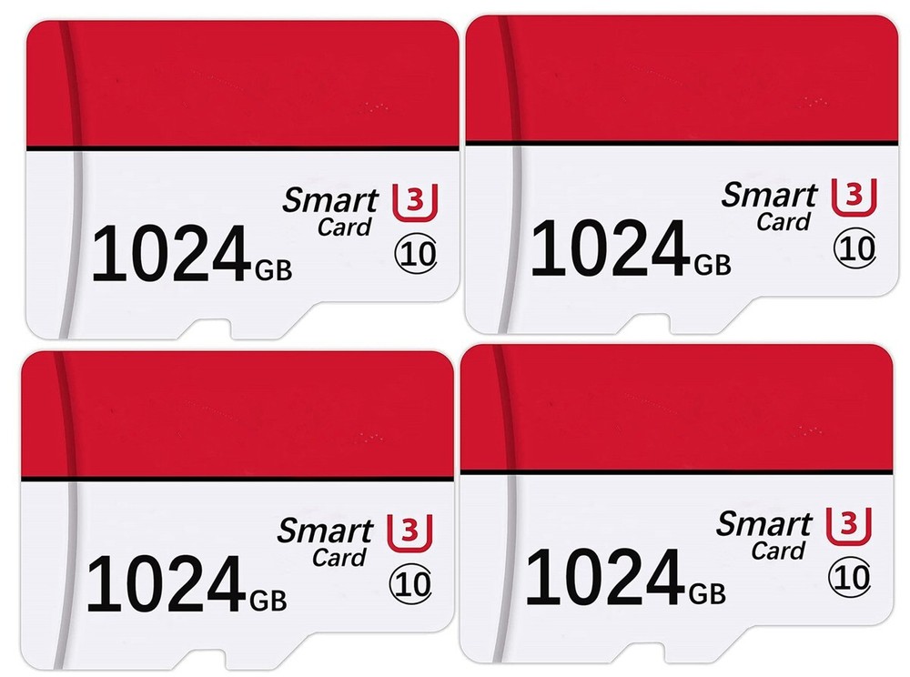1TB Micro SD Card Class 10 High Speed SDXC Memory Card For Camera Gaming LOT