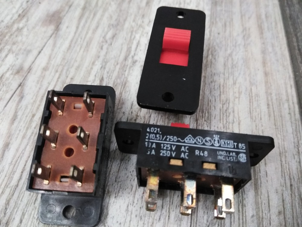 N.O.S. UND. LAB. 4021 Voltage Selection Slide Switch (3PK BUNDLE)