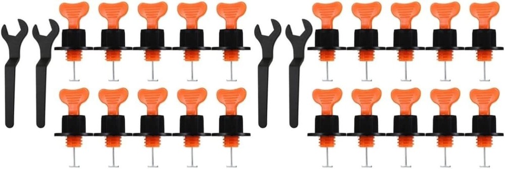 200 pc Reusable Tile Leveling System Positioning Tool Kit Spacer 500 pcs free 1C