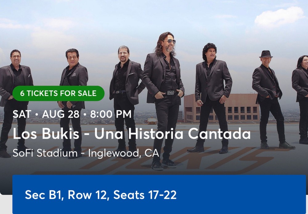 los bukis tickets