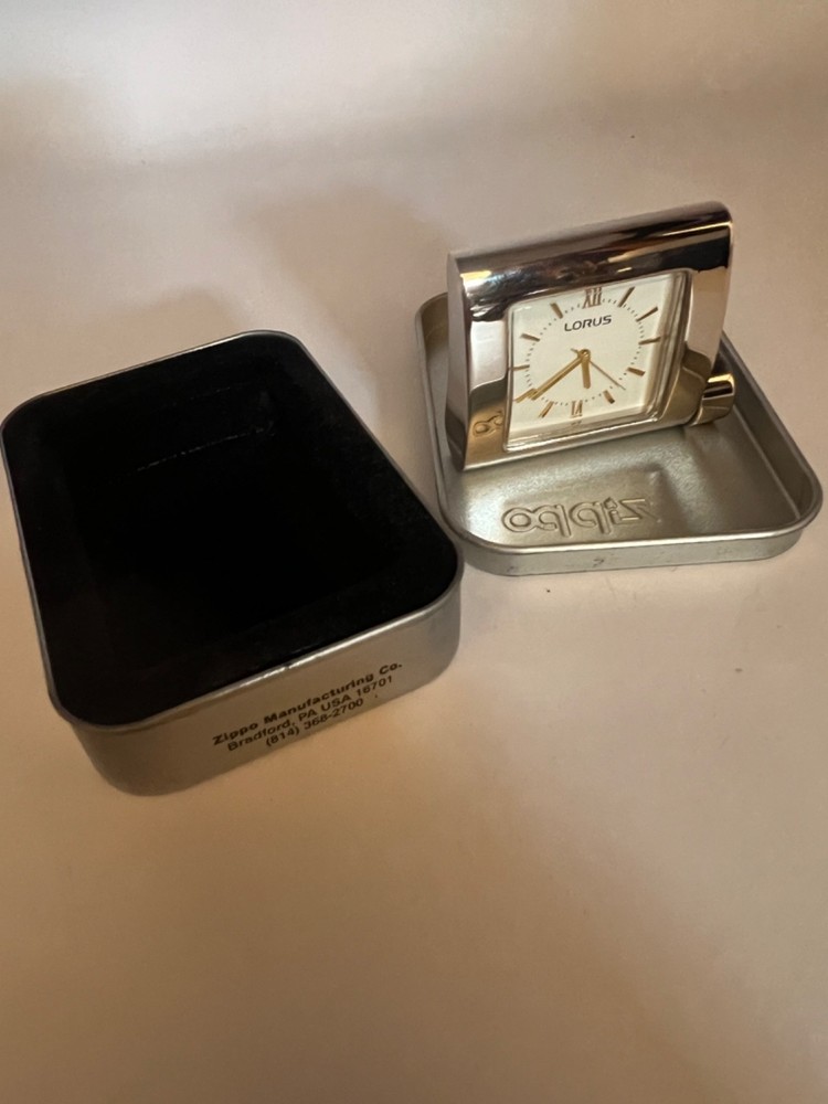 Vintage Lorus Travel Clock  Working