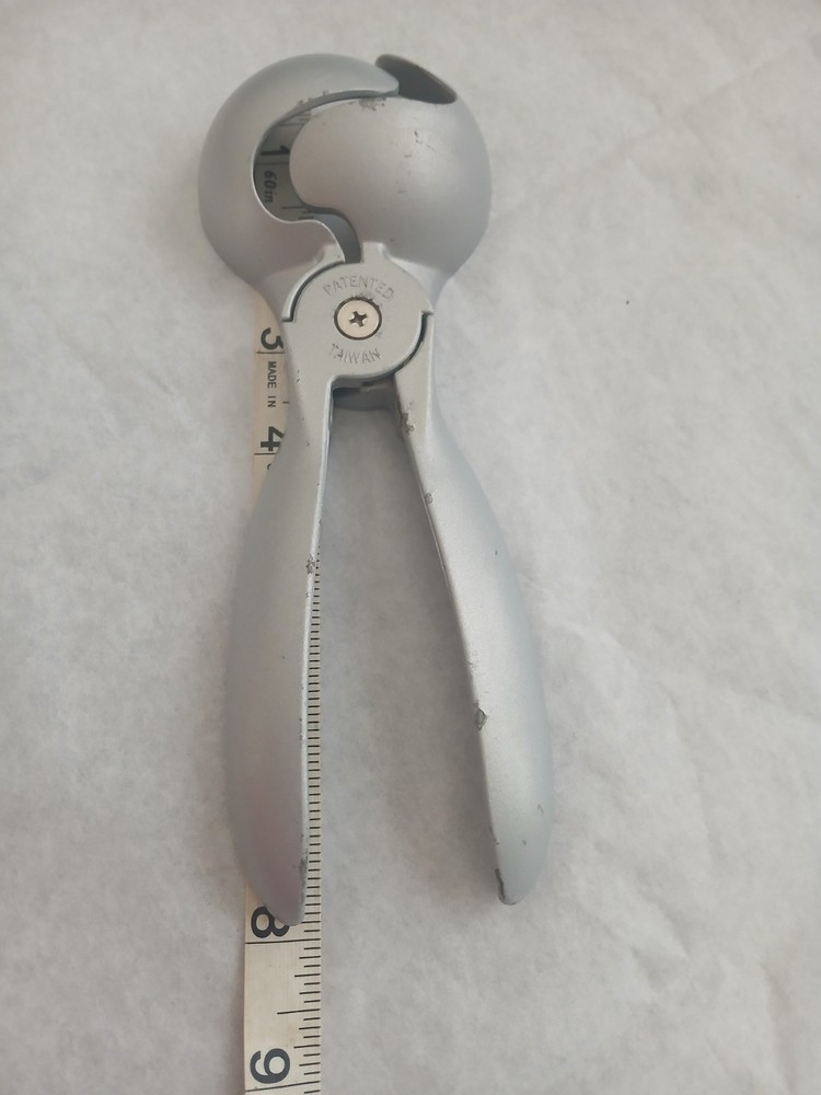 Good Cook Nut & Shell Cracker Silver Metal Less Than 10in