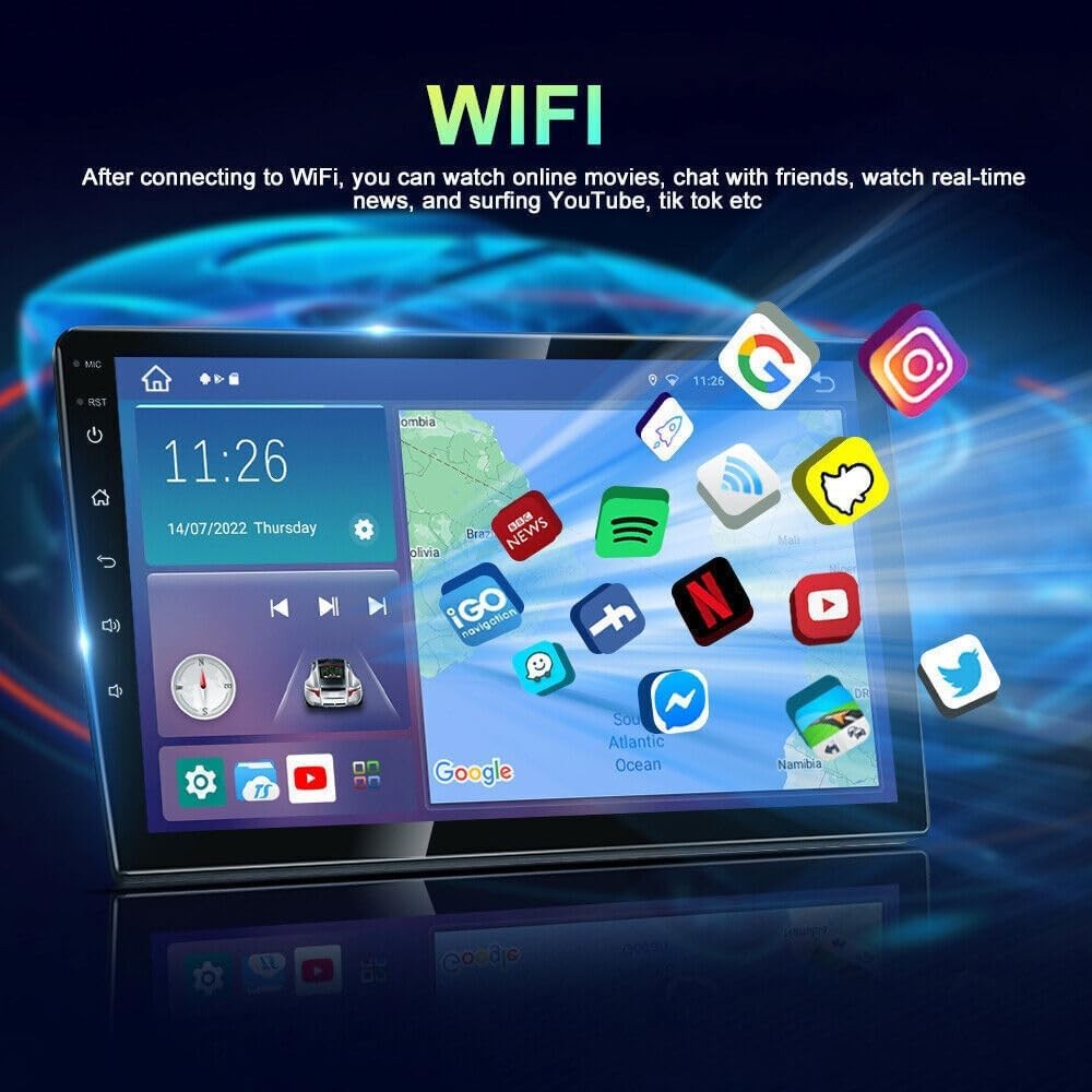 For 2003 2004 2005 2006 Chevy Tahoe Apple Carplay Android 15 Car Stereo Radio