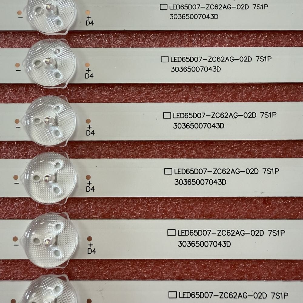 LED Strips For ONN 100012587 100012587-CA M22227-MT M22083-MT M22206-MT LU65D31