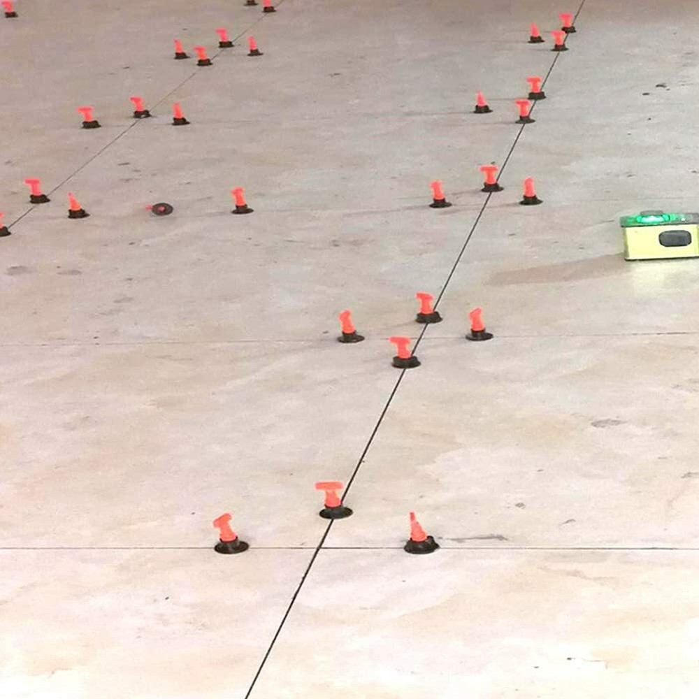 204 PCS Reusable Anti-Lippage Tile Leveling System Positioning 1.5mm