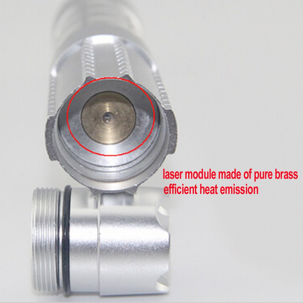 Halberd Head Green Laser Pointer Teaching-aid Laser Pen Laser Flashlight Torch