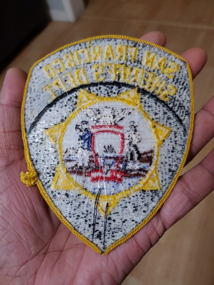 SFSD San Francisco Sheriff Patch