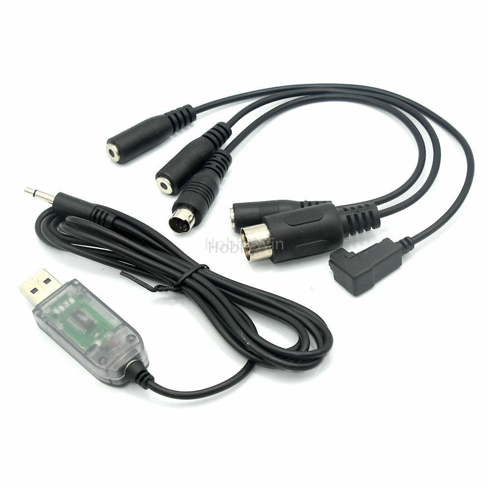Dynam RC Flight USB Simulator Cable & Dongle Model Airplane Warbird Helicopter